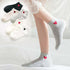 Caring women's sports socks - ROUTINE FASHION